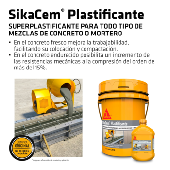 Sikacem Plastificante 4 L