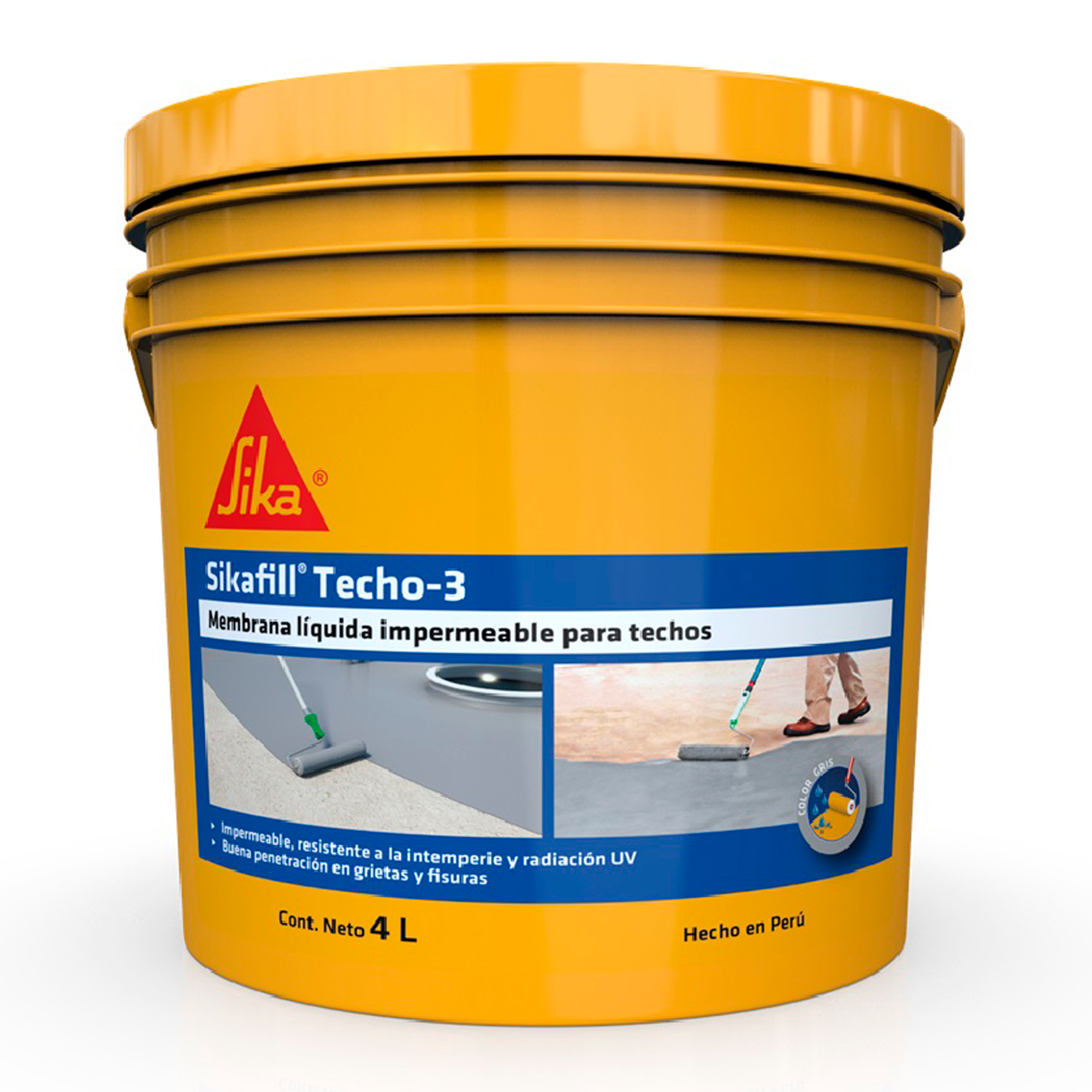 Sikafill techo 3 de 4 L