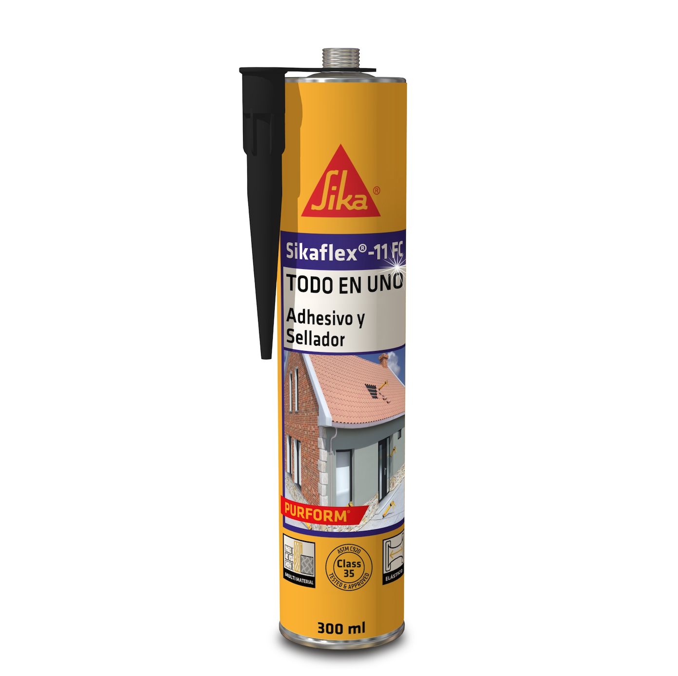 Sikaflex 11FC Purform Negro 300 ml