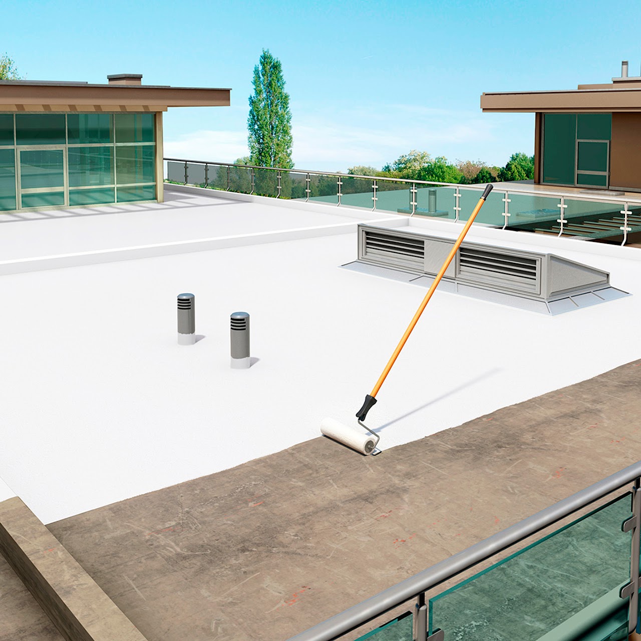 SikaFill Techo 5 Fibra 4 L