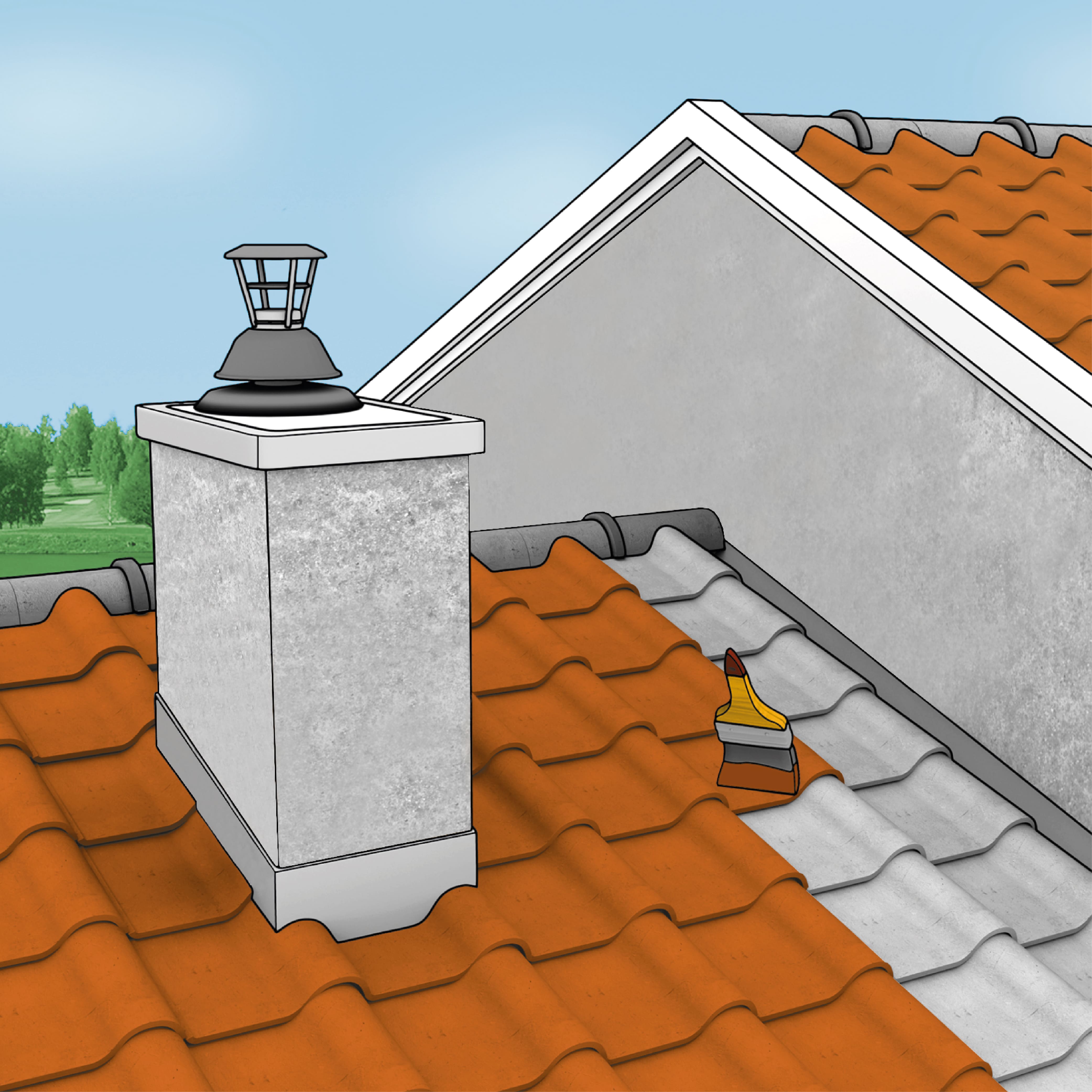 Sikafill techo 3 de 4 L